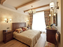 Загородный дом &laquo;&raquo;, спальня . Фото № 22662, автор Голубева Ольга