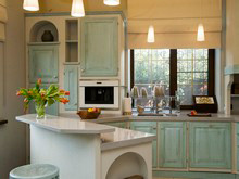 Загородный дом «», кухня . Фото № 22690, автор Якушина Ирина