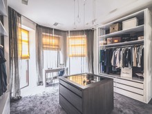 Загородный дом «», гардеробная . Фото № 23132, автор SMART.designstudio SoHome