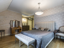 Загородный дом &laquo;&raquo;, спальня . Фото № 23181, автор Fusion Дизайн 