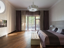 Загородный дом &laquo;Дом для молодой семьи&raquo;, спальня . Фото № 23630, автор Лесовой Роман