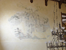 Роспись, живопись «Замок», роспись живопись . Фото № 23647