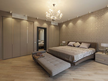 Загородный дом &laquo;&raquo;, спальня . Фото № 23731, автор Моссур Оксана