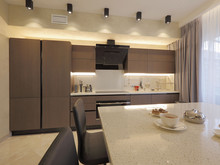 Загородный дом «», кухня . Фото № 23728, автор Моссур Оксана