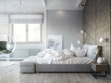 Загородный дом &laquo;Коттедж&raquo;, спальня . Фото № 23944, автор Плаксин Николай