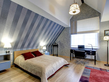 Загородный дом &laquo;Загородный дом в Подмосковье&raquo;, спальня . Фото № 24193, автор Щетинин Александр