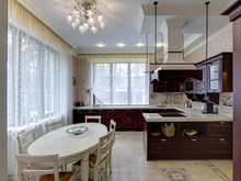 Загородный дом «Загородный дом в Подмосковье», кухня . Фото № 24200, автор Щетинин Александр