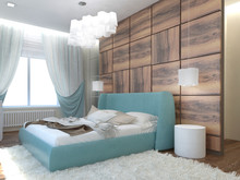 Загородный дом &laquo;Дом у воды&raquo;, спальня . Фото № 24265, автор Master project Архитектурное бюро