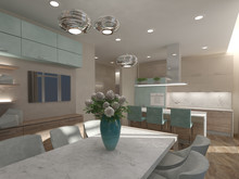 Загородный дом «Дом у воды», кухня . Фото № 24263, автор Master project Архитектурное бюро