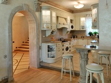 Загородный дом «загородный дом Юлия», кухня . Фото № 24391, автор СФЕРА Дизайн-студия