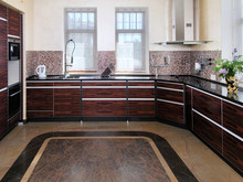 Загородный дом «Дом в Лапино», кухня . Фото № 24416, автор СФЕРА Дизайн-студия