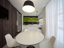 Загородный дом «Таунхаус в микрорайоне «Удачный»  », кухня . Фото № 24477, автор Архитектурное Бюро Патрушевых Евгений и Ирина