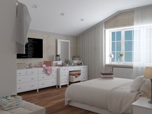 Загородный дом &laquo;Загородный дом &raquo;, спальня . Фото № 24489, автор Хныкина Александра 