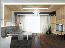 Загородный дом &laquo;Дом в Кудряшовском посёлке&raquo;, спальня . Фото № 24497, автор Master project Архитектурное бюро