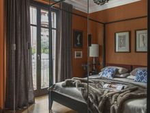 Загородный дом &laquo;ОЗЕРО МАДЖОРЕ&raquo;, спальня . Фото № 24554, автор Couture Interiors  