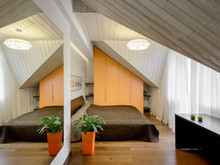 Загородный дом &laquo;Коттедж по ул.Бардина&raquo;, спальня . Фото № 24840, автор Черных Елена