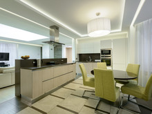 Загородный дом «Коттедж по ул.Бардина», кухня . Фото № 24834, автор Черных Елена