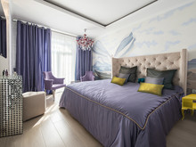 Загородный дом &laquo;Дом в поселке Белый Берег&raquo;, спальня . Фото № 24891, автор ST-buro 