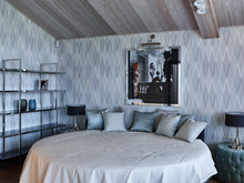 Загородный дом &laquo;дом 700 кв м&raquo;, спальня . Фото № 25058, автор Mill-Studio Studio