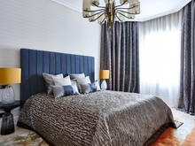 Загородный дом &laquo;дом в Шервуде&raquo;, спальня . Фото № 25065, автор Mill-Studio Studio