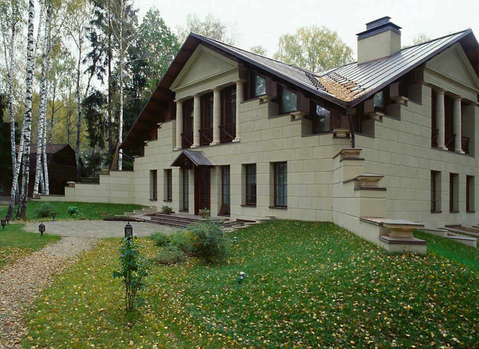 Загородный дом «», фасад, фото из проекта 