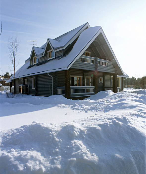 Загородный дом «», фасад, фото из проекта 