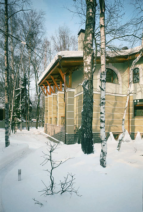 Загородный дом «», фасад, фото из проекта 