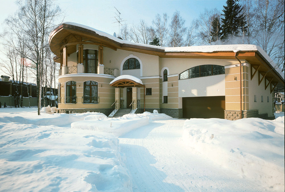 Загородный дом «», фасад, фото из проекта 