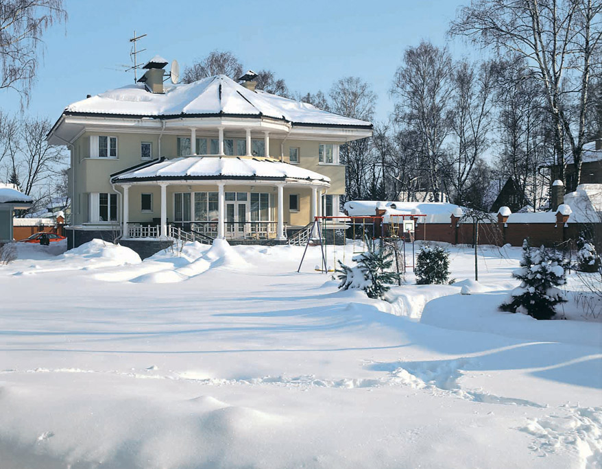 Загородный дом «», фасад, фото из проекта 