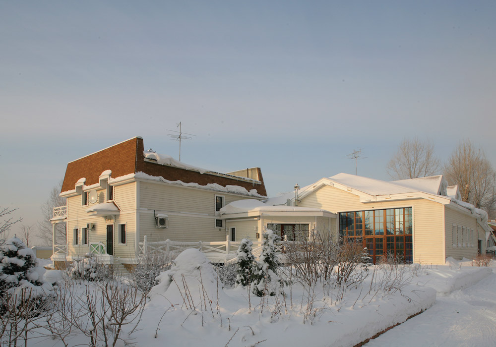 Загородный дом «», фасад, фото из проекта 