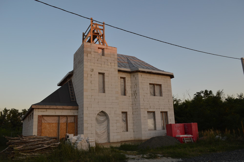 Загородный дом «Дом для друзей», фасад, фото из проекта 