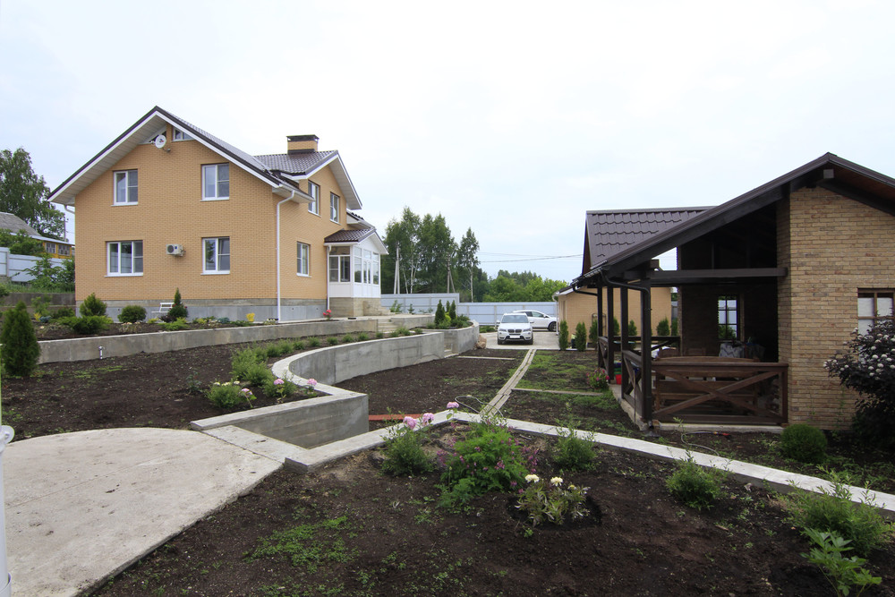 Загородный дом «ДОБРЫЕ ТРАДИЦИИ», фасад, фото из проекта 