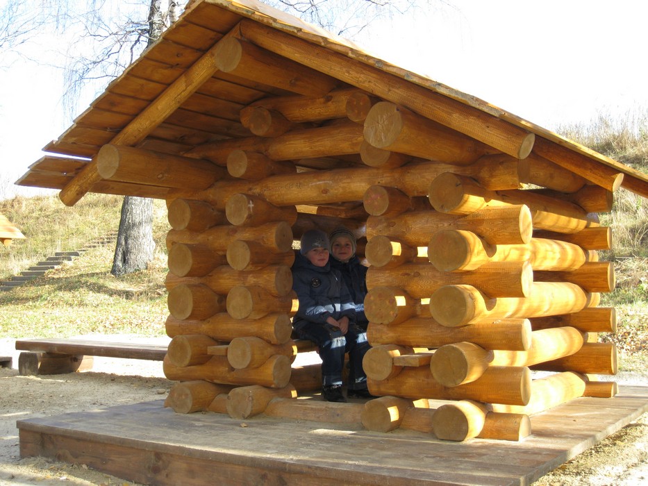 Загородный дом «», детская площадка, фото из проекта 