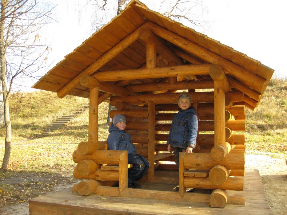 Загородный дом «», детская площадка, фото из проекта 