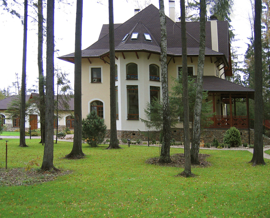 Загородный дом «», фасад, фото из проекта 