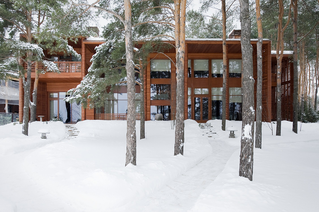 Загородный дом «», фасад, фото из проекта 