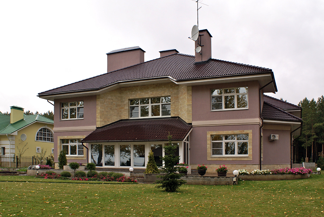 Загородный дом «», фасад, фото из проекта 