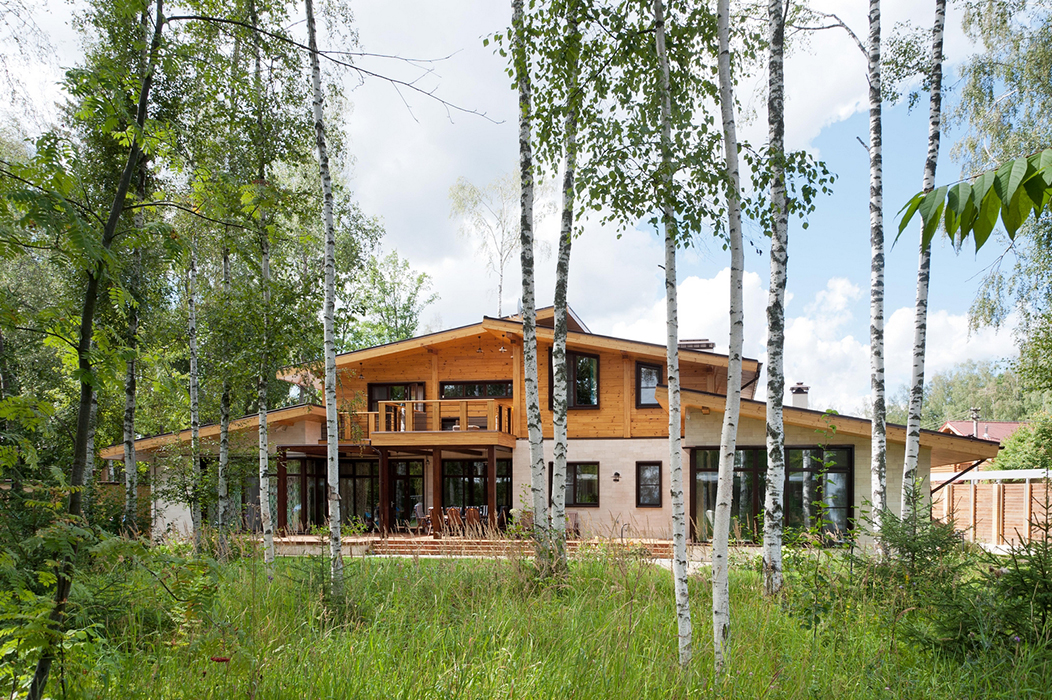 Загородный дом «», фасад, фото из проекта 
