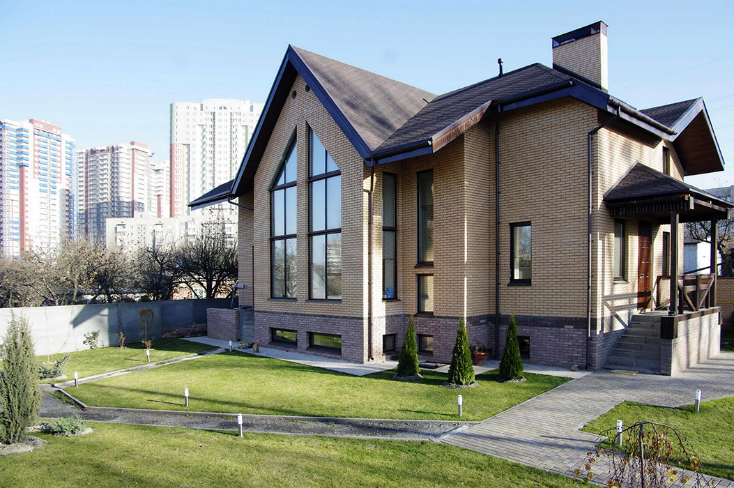 Загородный дом «», фасад, фото из проекта 