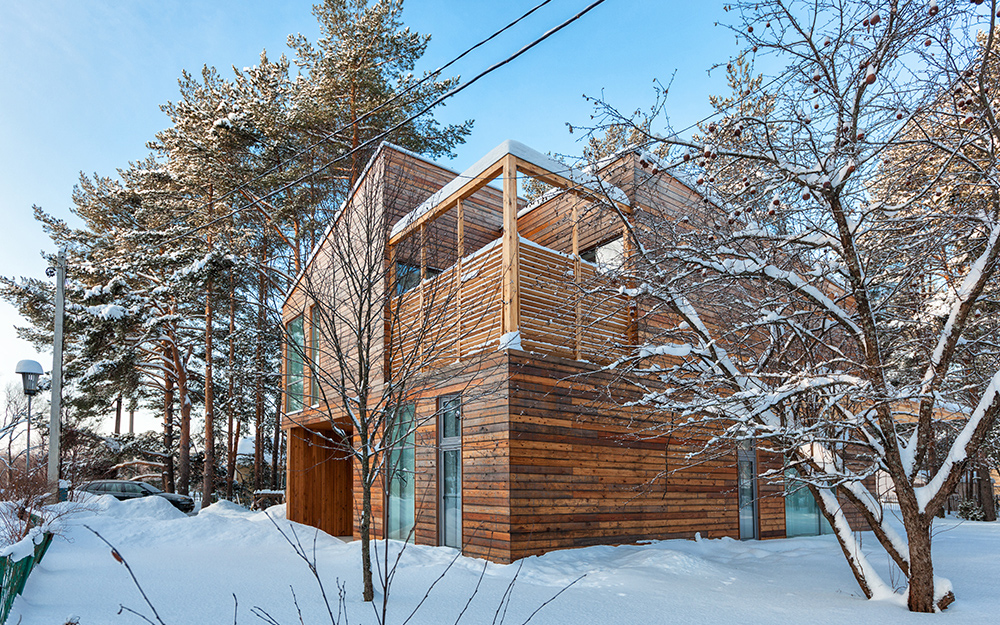 Загородный дом «», фасад, фото из проекта 