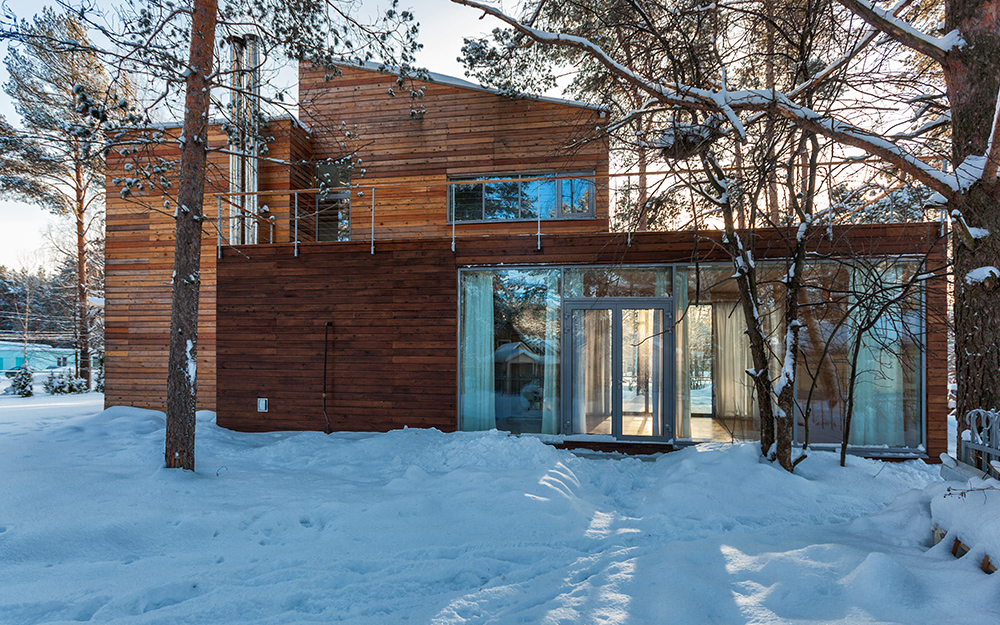 Загородный дом «», фасад, фото из проекта 