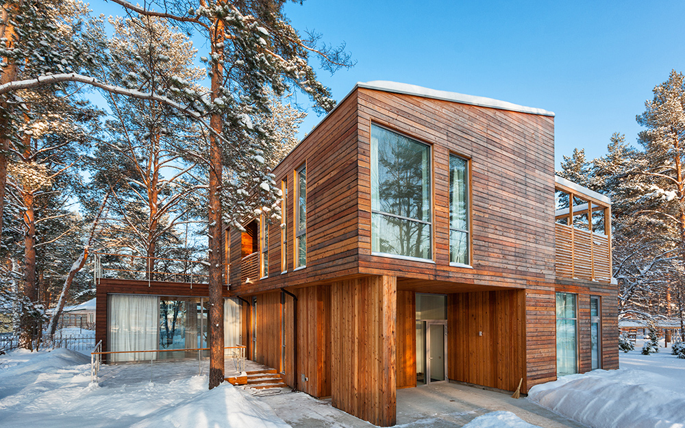 Загородный дом «», фасад, фото из проекта 