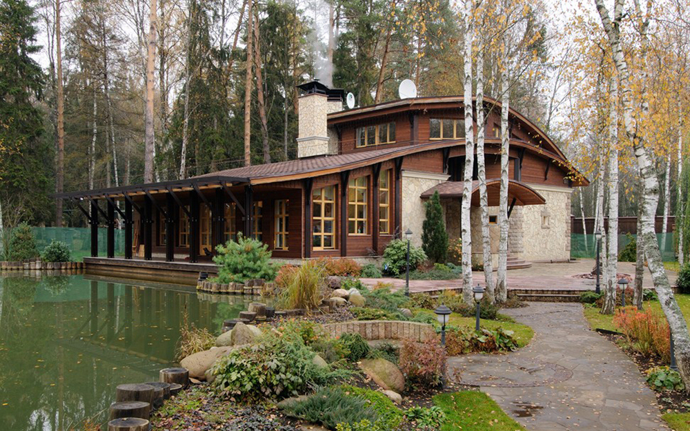 Загородный дом «», фасад, фото из проекта 