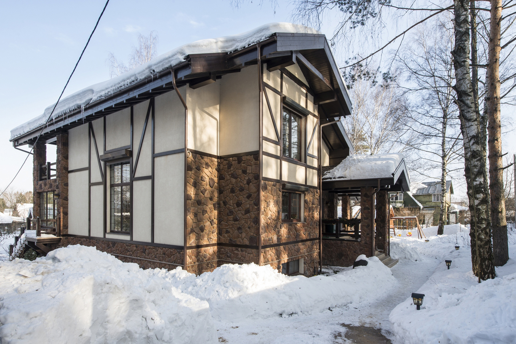 Загородный дом «», фасад, фото из проекта 