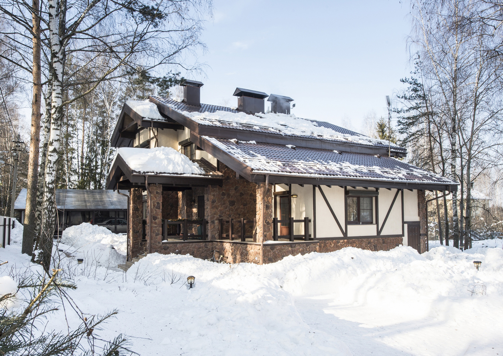 Загородный дом «», фасад, фото из проекта 