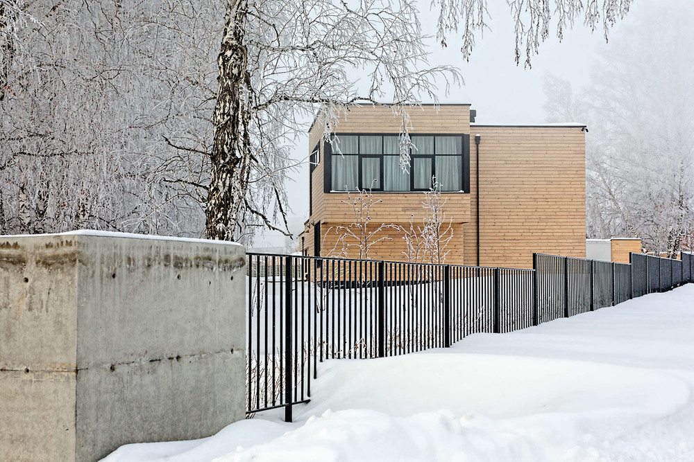 Загородный дом «Дом на Планете», фасад, фото из проекта 