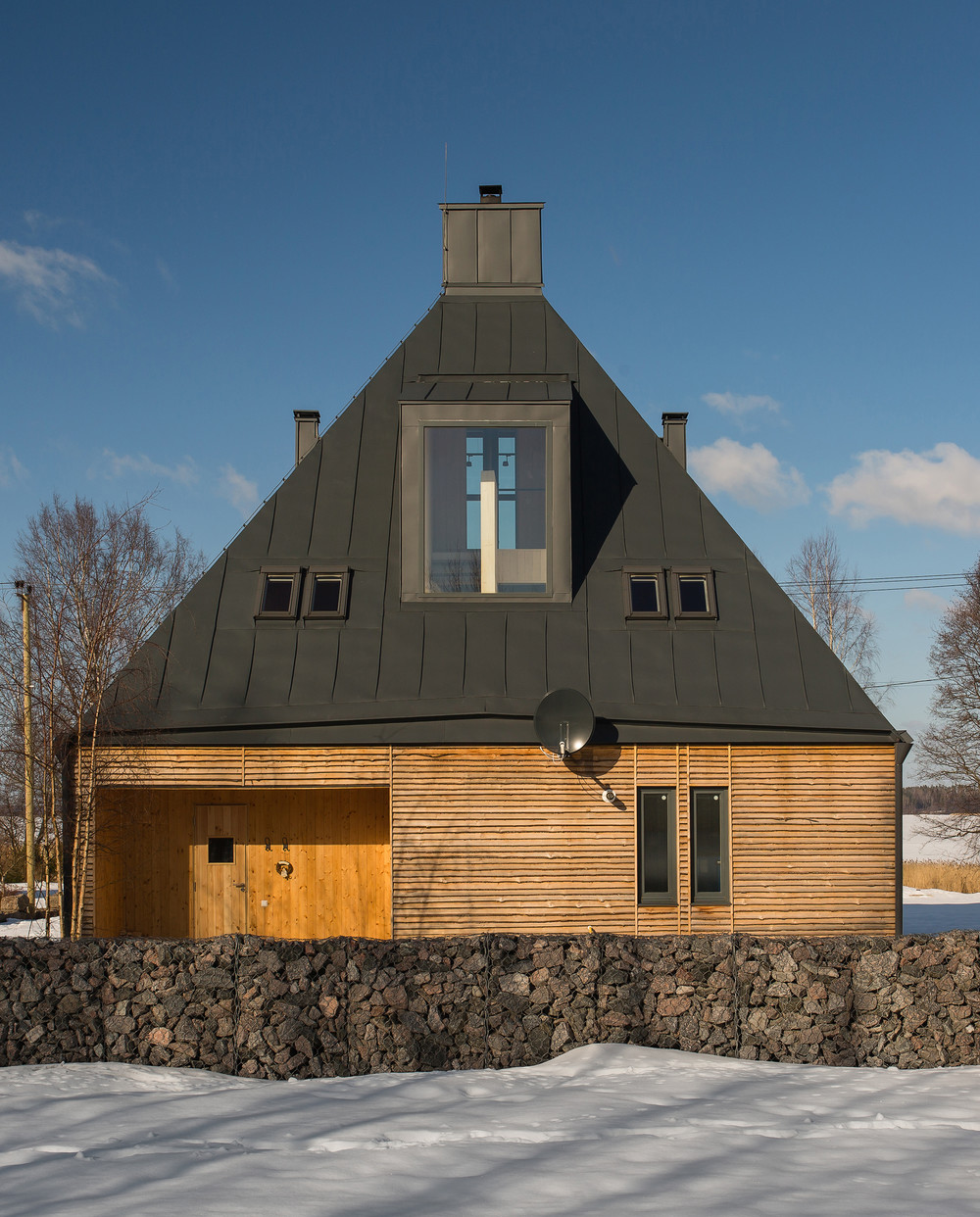 Загородный дом «Загородный дом», фасад, фото из проекта 