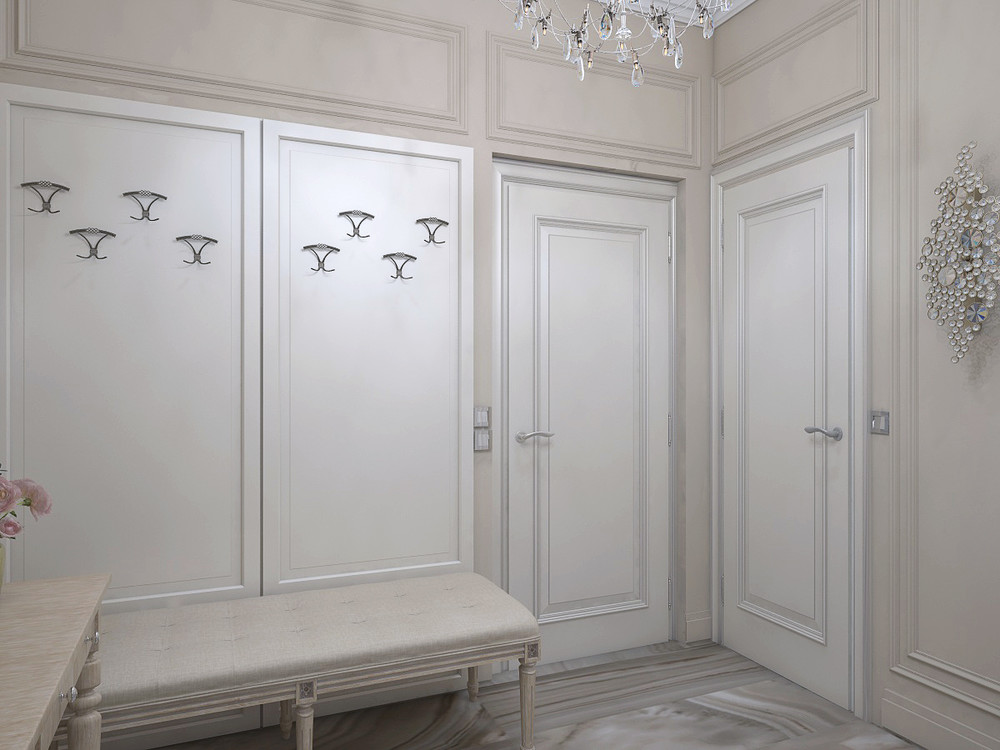 Загородный дом «Дизайн проект дома площадь 500 кв.м в Ленинградской области.», холл, фото из проекта 