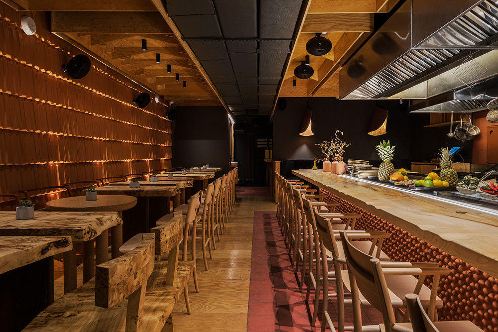 Бар «HACHIKO Japanese Bar & Kitchen», Бар, фото из проекта 