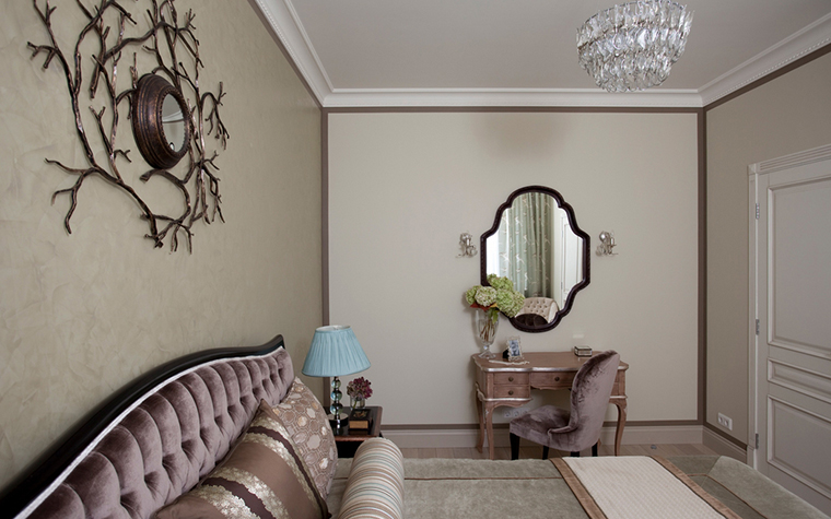 Дизайн интерьеров спален в классическом стиле (фото)